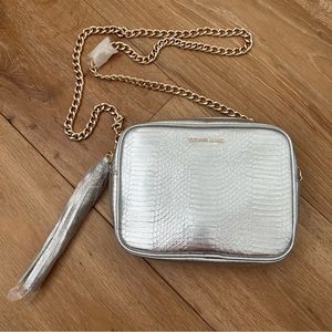 Victoria’s Secret Silver Crossbody Bag